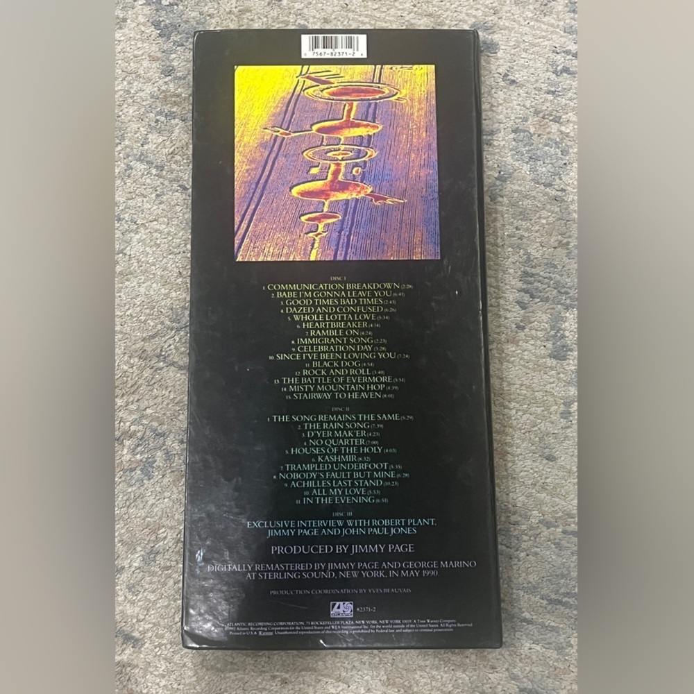 Led Zeppelin Remasters CD Collection - Picture 2 of 3